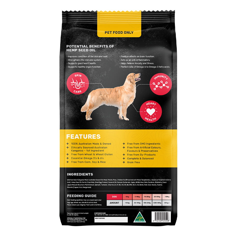 Pet Food Australia Kangaroo Small Kibble 2.5kg