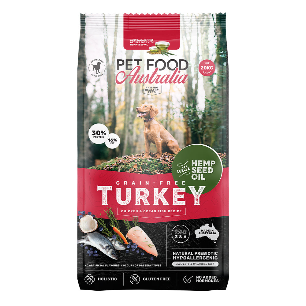 Pet Food Australia Dog Kibble Turkey 2.5kg