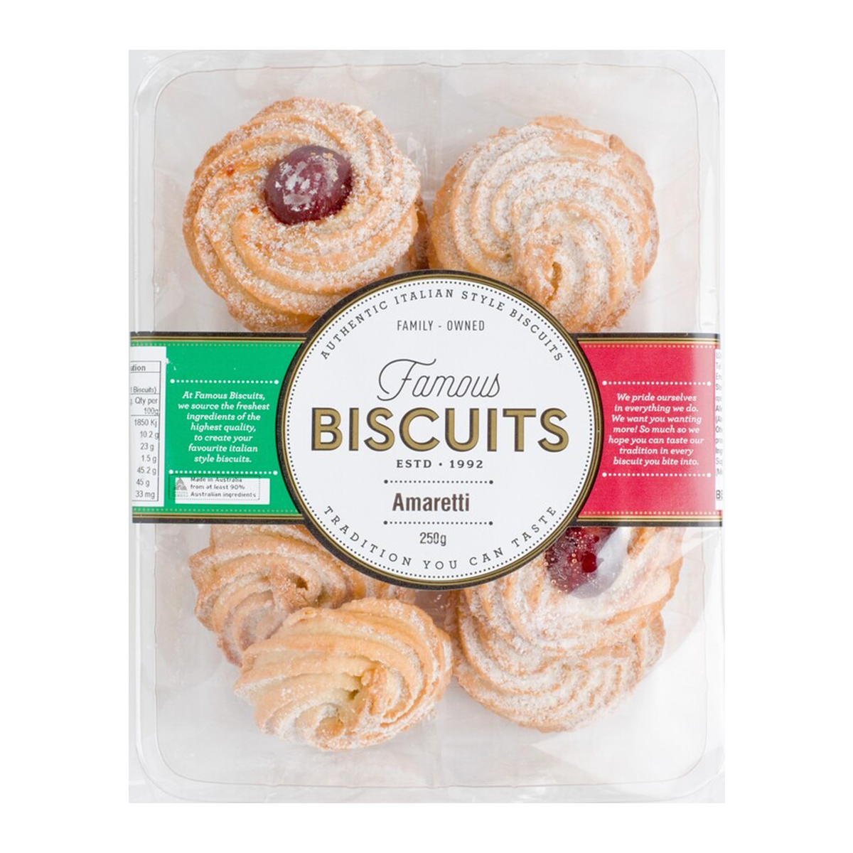 Famous Biscuits Amaretti 250g