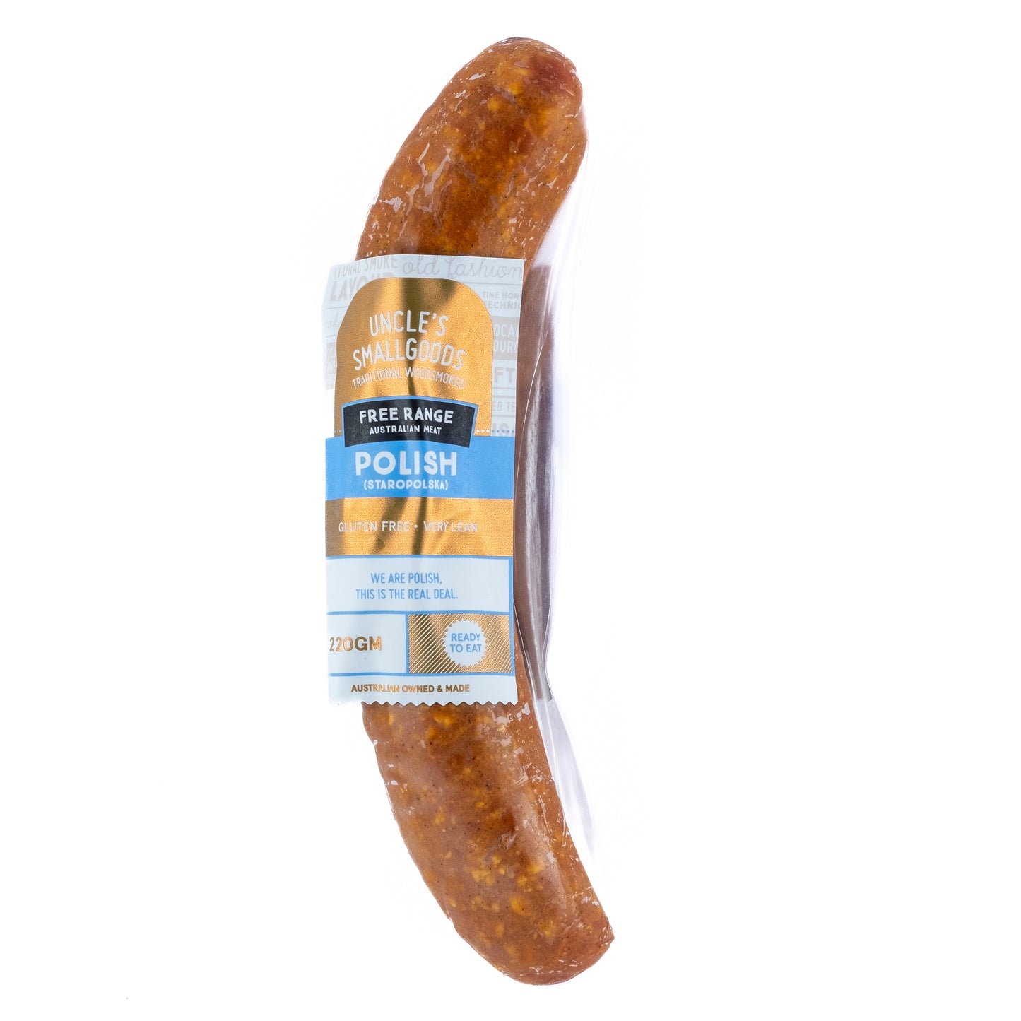 Uncle's Smallgoods Polish Sausage Staropolska 220g