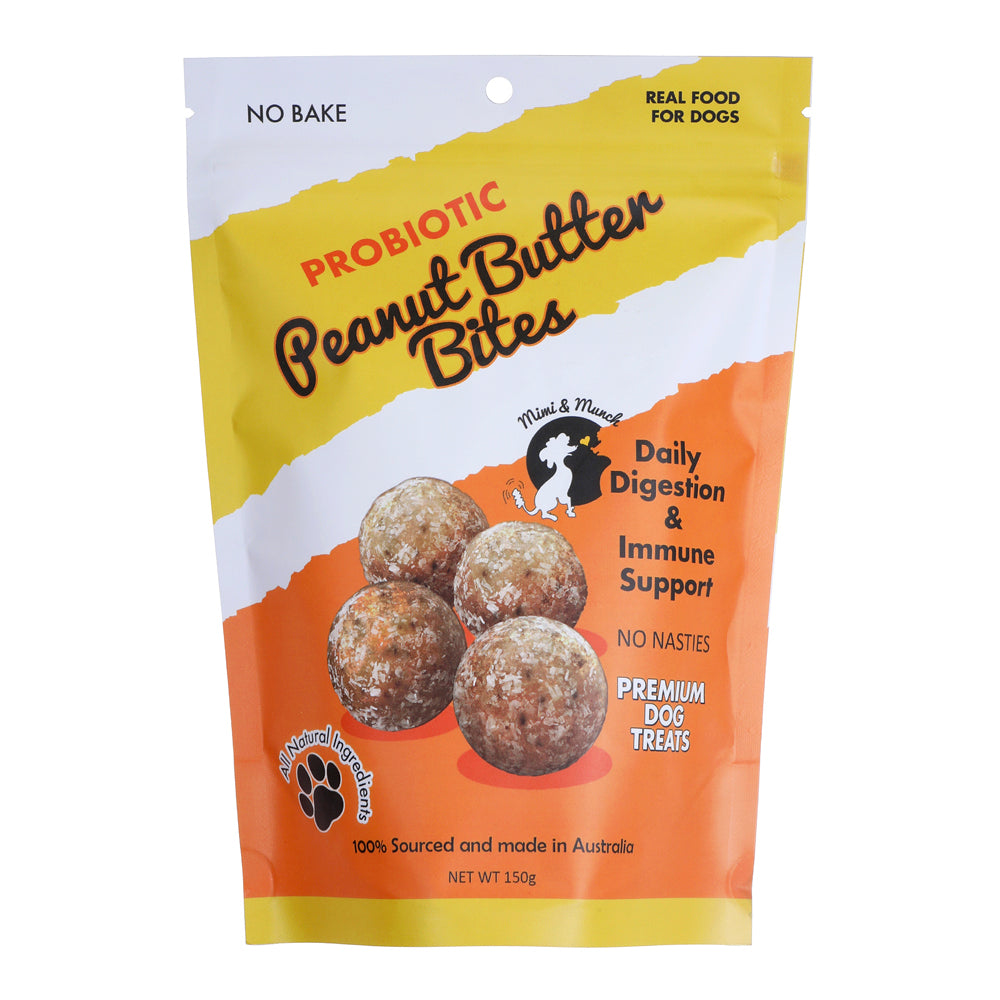 Mimi & Munch Probiotic Peanut Butter Bites 150g