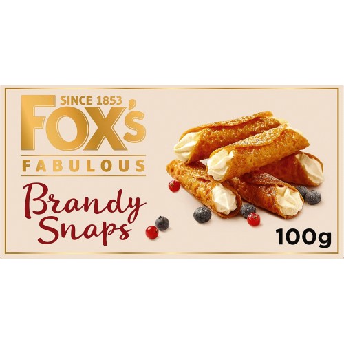 Fox's Biscuits Fabulous Brandy Snaps 100g