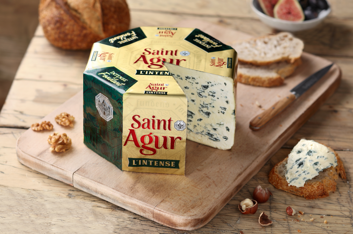 Bongrain Cheese Company Blue Cheese St Agur 125g