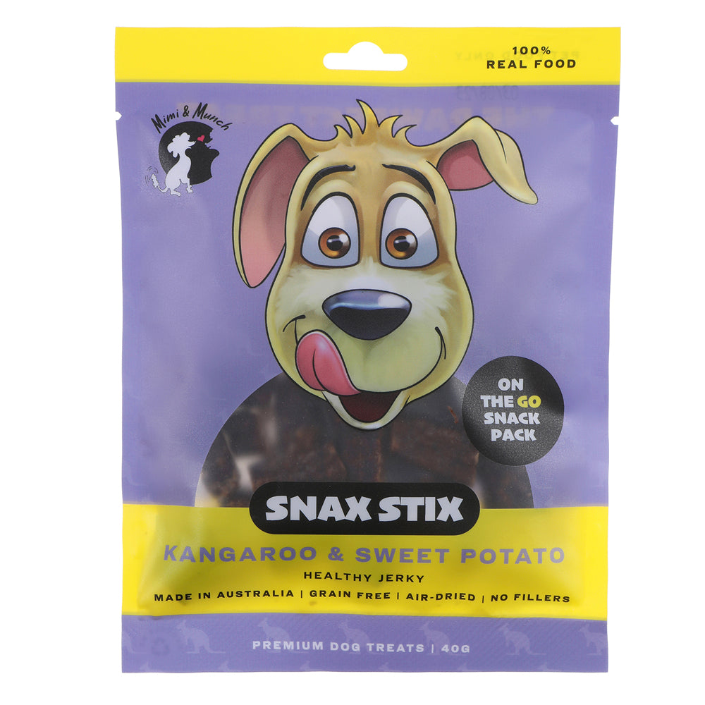 Mimi &  Munch Kangaroo Snax Stix 40g