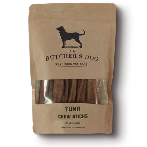 The Butchers Dog Tuna Chew Sticks x8 150g