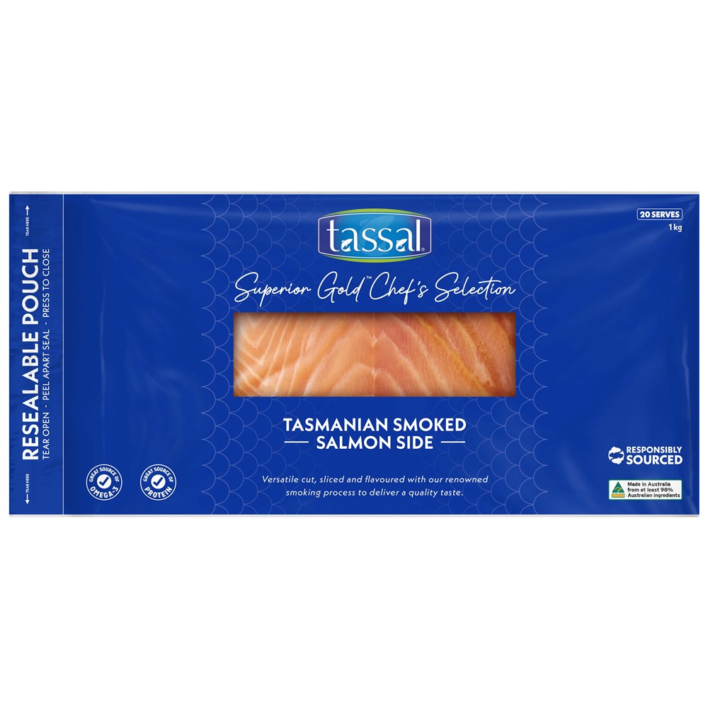 Fish In The Family Tassal Smoked Salmon 1kg