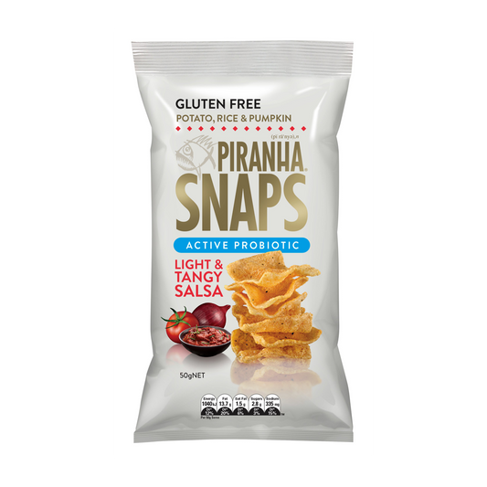 Piranha Snaps Light and Tangy Salsa 50g