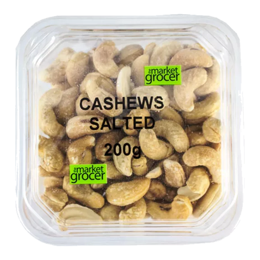 The Market Grocer Cashews Salted 200g