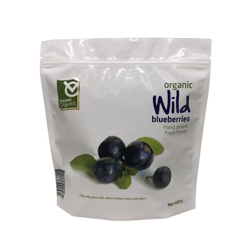 Viking Organic Frozen Wild Blueberries 400g