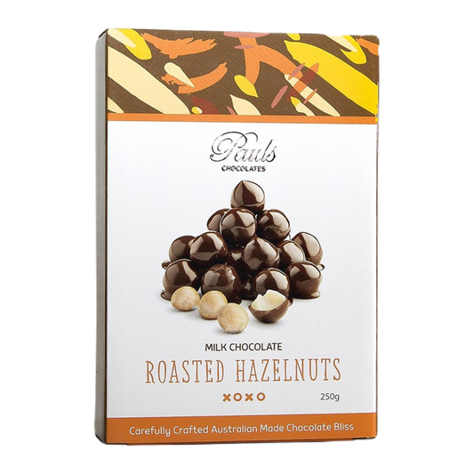 Pauls Roasted Hazelnuts Milk Chocolate 250g