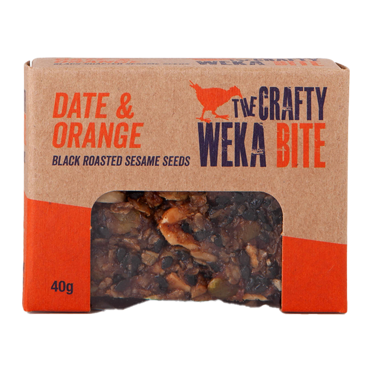 Crafty Weka Bite Date and Orange 40g