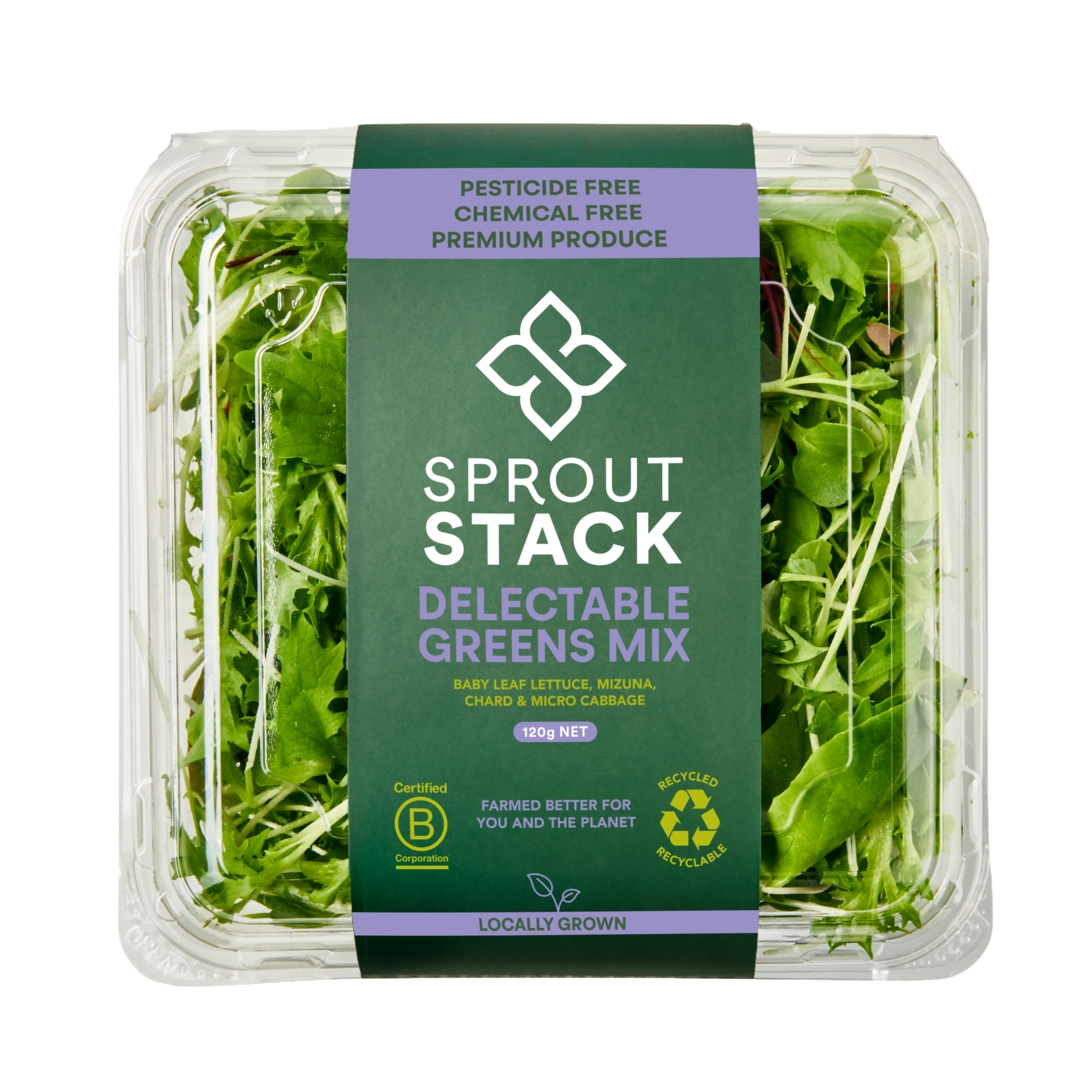 Sprout Stack Delectable Greens Mix 120g