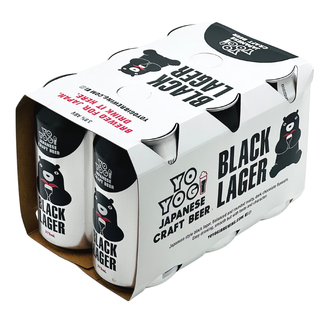 Yoyogi Black Lager 6x375ml