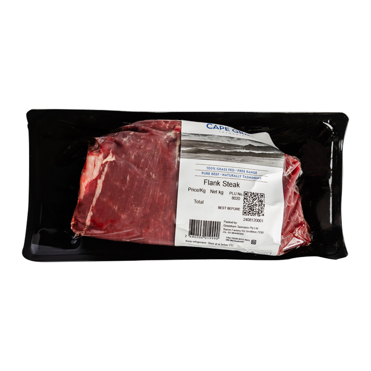 Cape Grim Beef Flank Steaks 600g-1kg