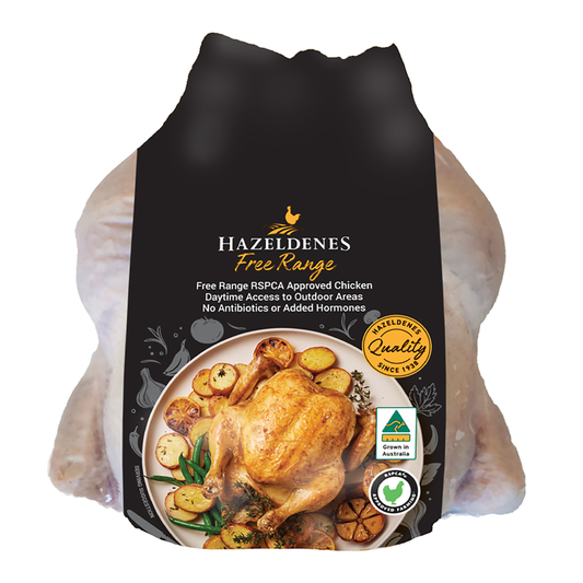 Hazeldenes Free Range Chicken 1.3-1.8kg