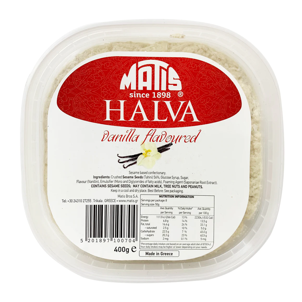 Matis Halva Vanilla 400g