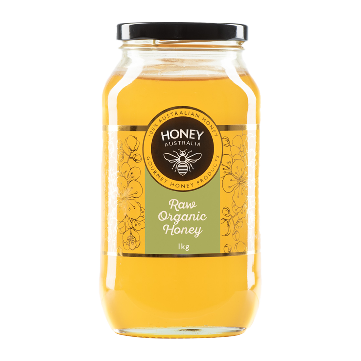 Honey Australia Raw Organic Honey 1Kg