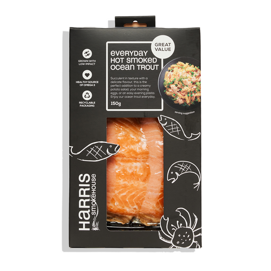 Harris Smokehouse Everyday Hot Smoked Ocean Trout 150g