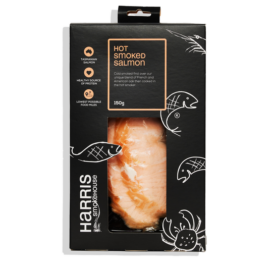 Harris Smokehouse Hot Smoked Salmon 150g