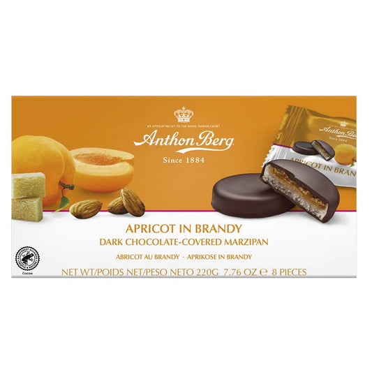 Anthon Berg Apricot in Brandy 220g