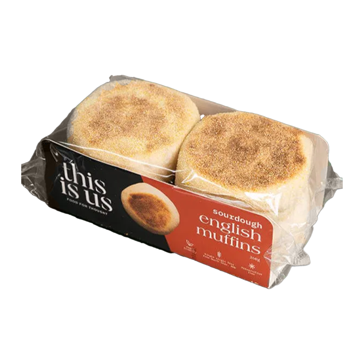 This is Us Sourdough English Muffins x4 260g