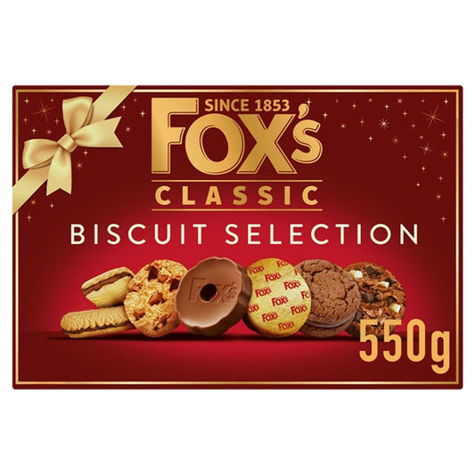 Fox's Biscuits Classic Biscuits Selection Box 550g