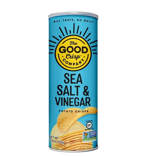 The Good Crisps Potato Crisps Sea Salt and Vinegar 160g