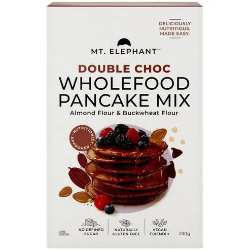 Mt Elephant Double Choc Pancake Mix 230g