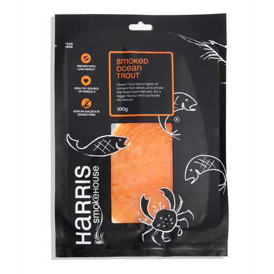 Harris Smokehouse Smoked Ocean Trout 100g