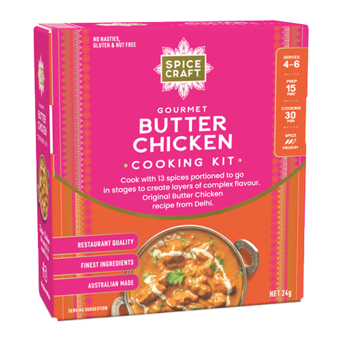 Spicecraft Gourmet Butter Chicken Spice Kit 24g