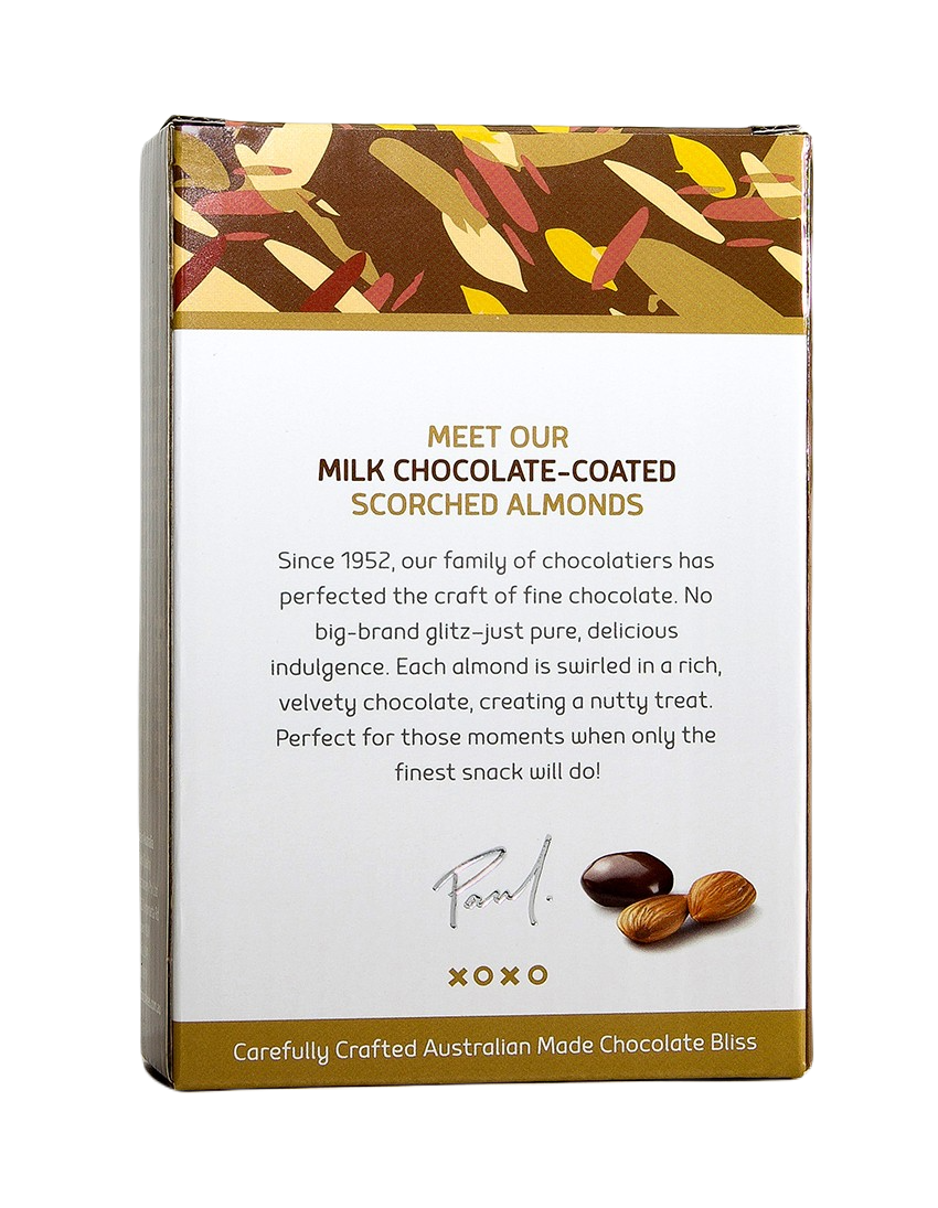 Pauls Scorched Almonds Milk Chocolate 250g