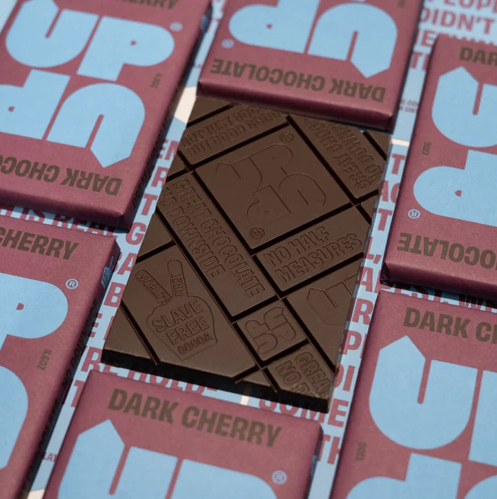 Up-Up Dark Chocolate Bar Cherry 130g