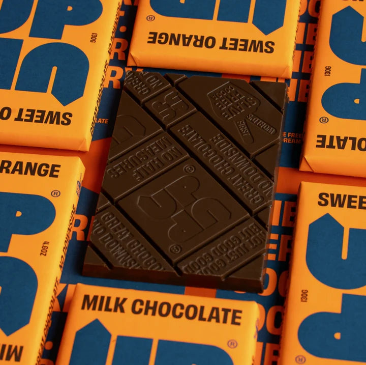 Up Milk Chocolate Bar Orange 130g