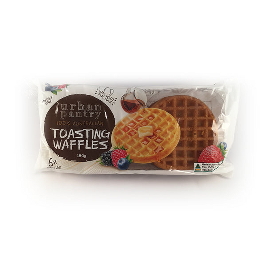 Urban Pantry Toasting Waffles x6 180g