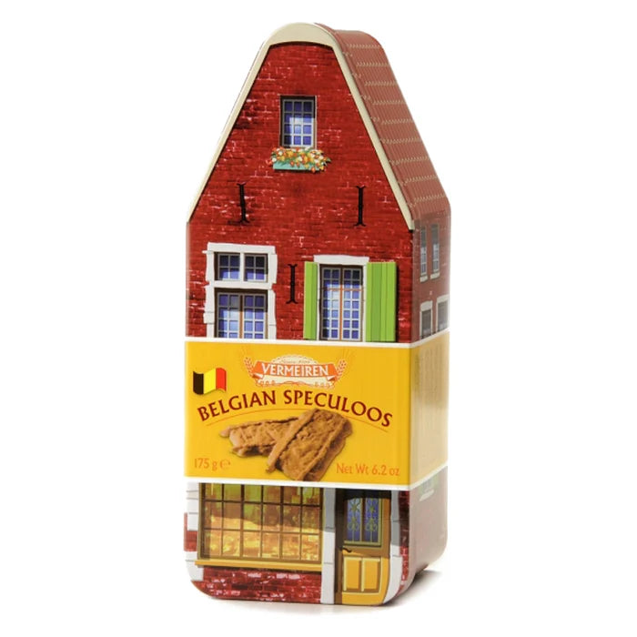 Vermeiren Beer House Speculoos Biscuits Tin 175g