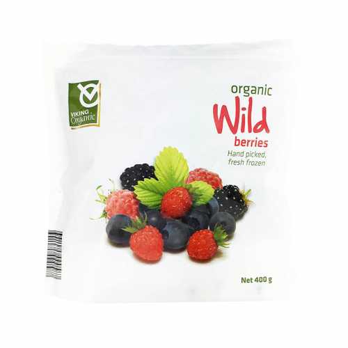 Viking Organic Frozen Wild Berries 400g