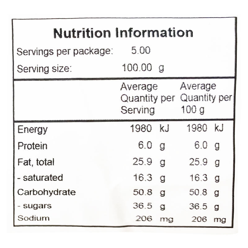 Bennett St Dairy Cookie Dough Chocolate Chip 500g