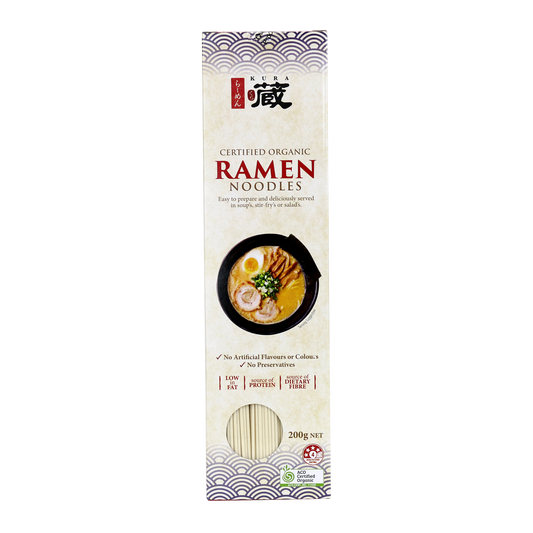 Kura Organic Ramen Noodles 200g