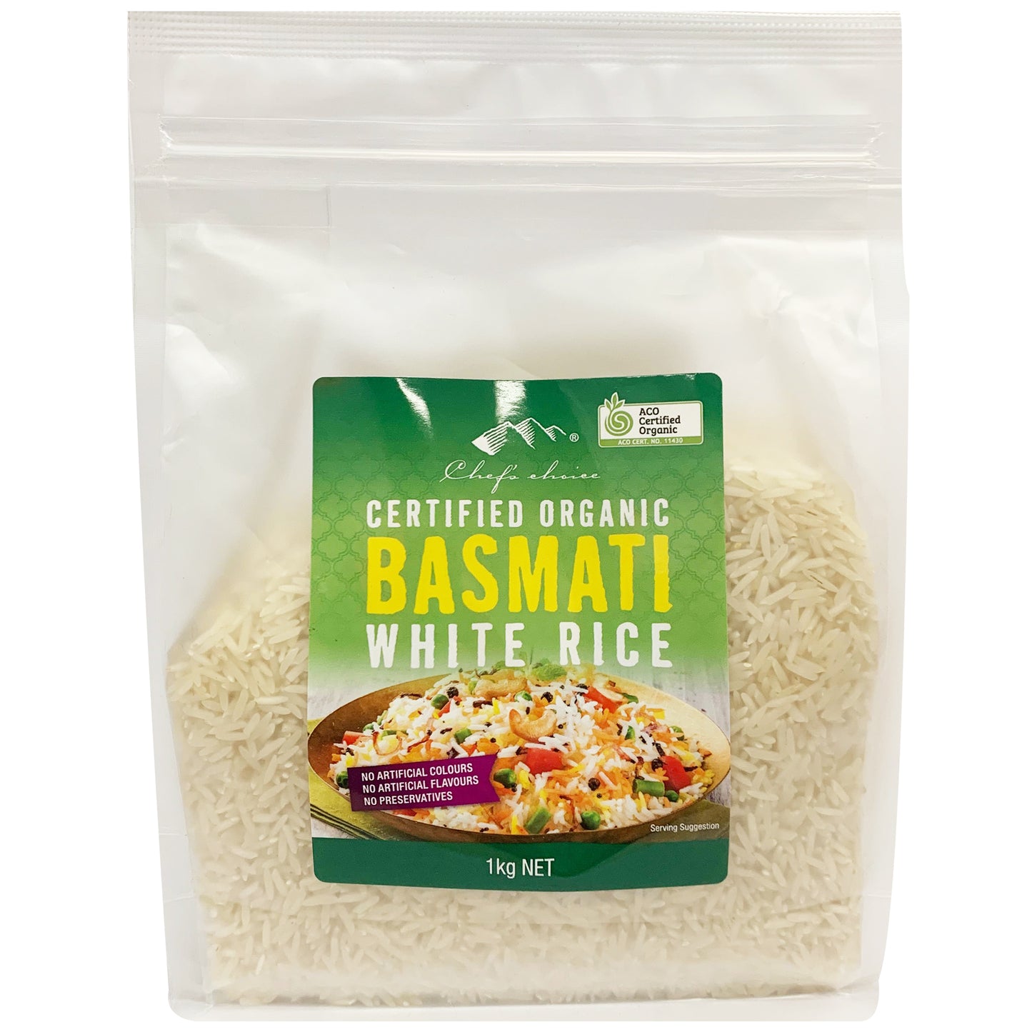 Chef's Choice - Basmati White Rice - Organic