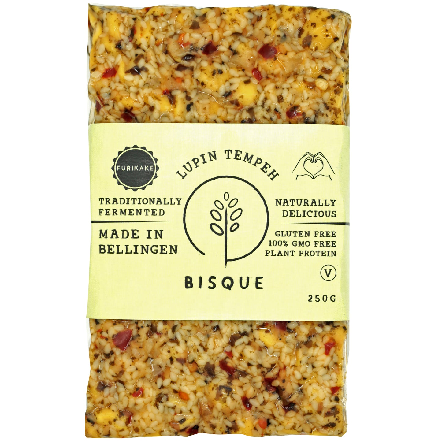 Bisque Furikake Vegan Lupin Tempeh | Harris Farm Online