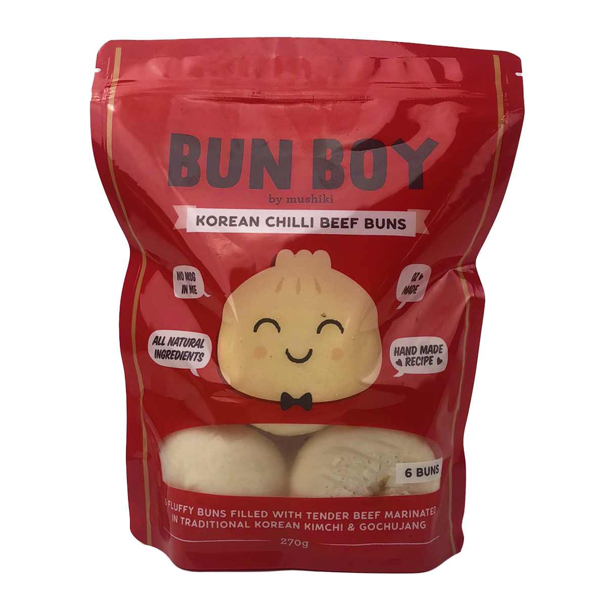 Bun Boy Korean Chilli Beef Buns 270g