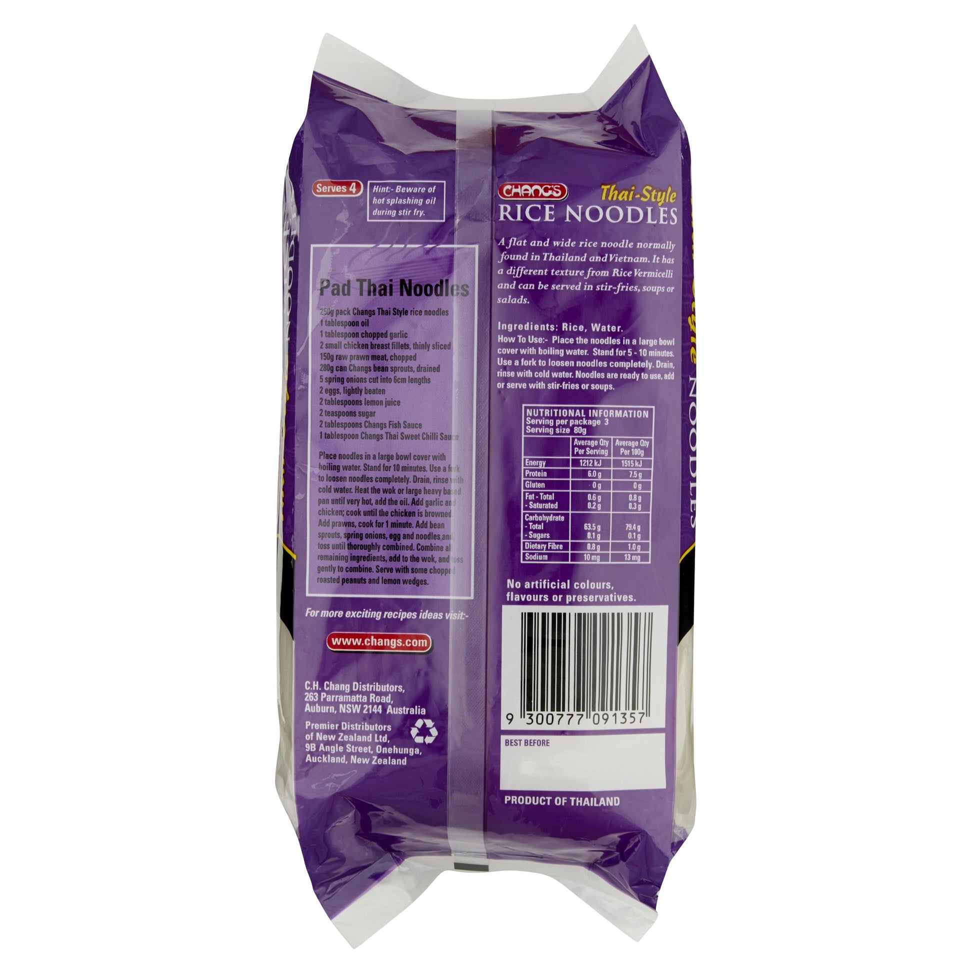 Changs Pad Thai Noodles 250g , Grocery-Asian - HFM, Harris Farm Markets
 - 2