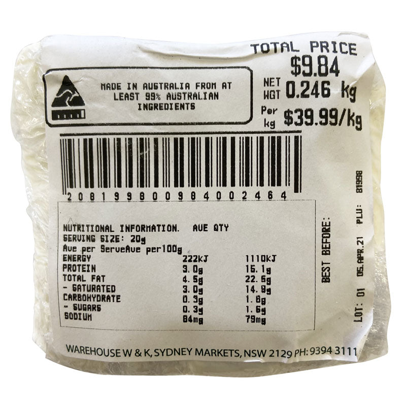 Meredtih Dairy Chevre Cheese | Harris Farm Online