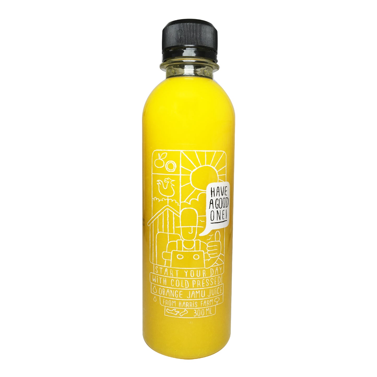 Harris Farm Cold Pressed Orange Jamu Juice 300ml