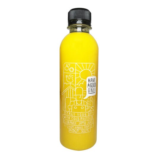 Harris Farm Cold Pressed Orange Jamu Juice 300ml