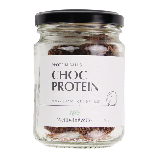 Wellbeing and Co Chocolate Protein Balls 108g