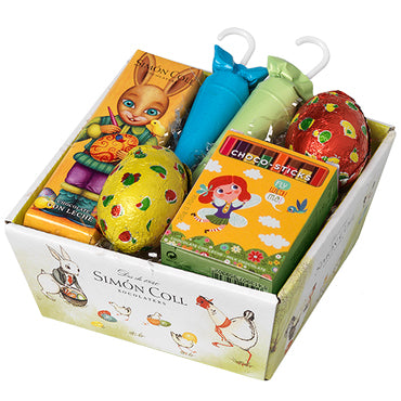 Simon Coll Easter Basket Milk Chocolate | Harris Farm Online