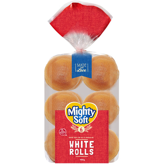 Mighty Soft White Rolls | Harris Farm Online