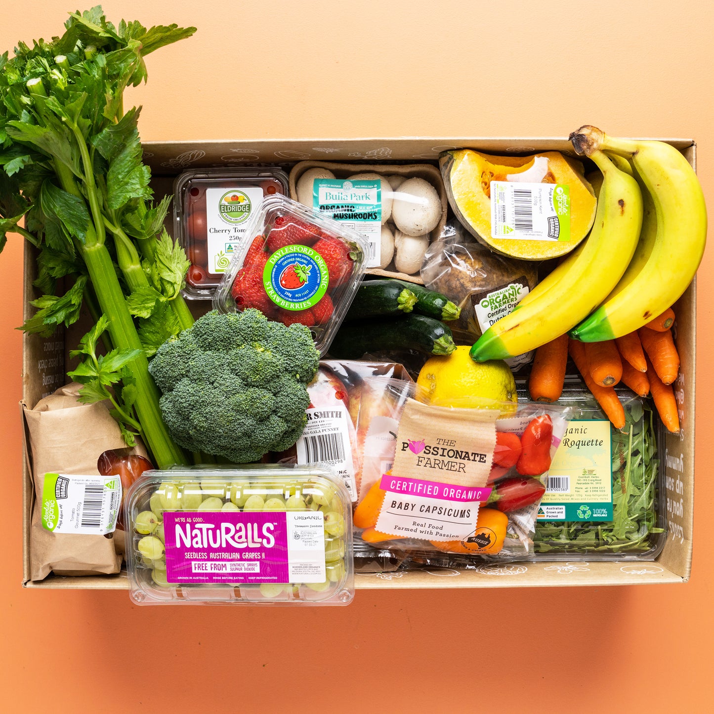 Organic Fruit and Veg Box