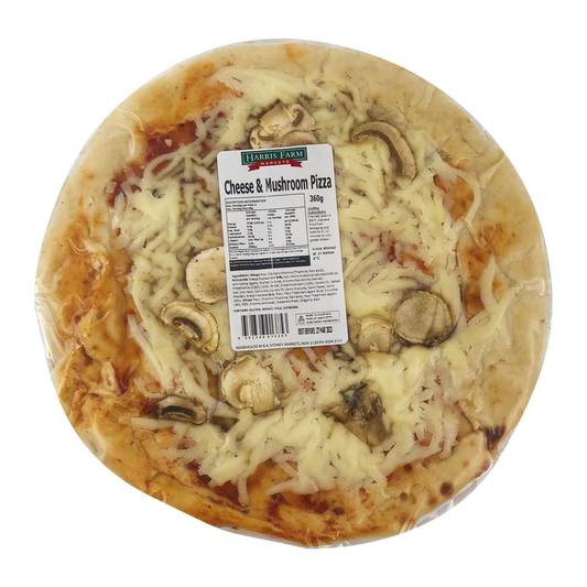 Harris Farm Pizza Cheese and Mushroom 400g